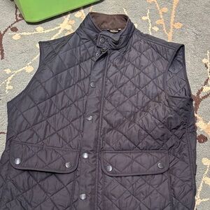 Barbour Men's Dark Quilted Vest